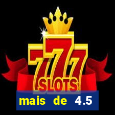 mais de 4.5 escanteios o que significa